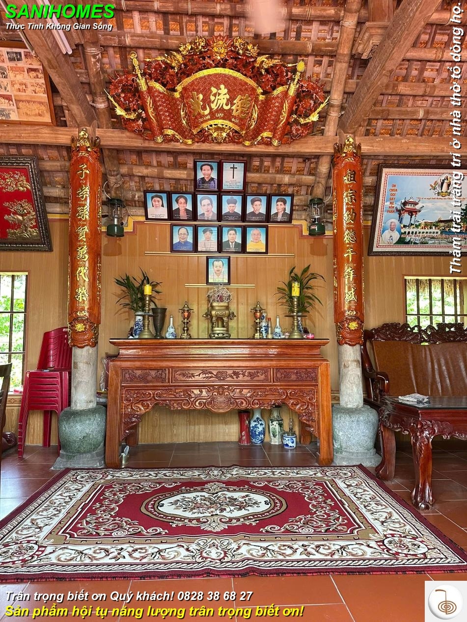 tham trang tri nha tho to dong ho 3