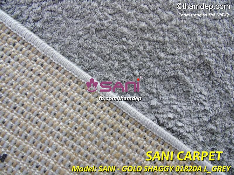 Thảm Thổ Nhĩ Kỳ SANI - SHAGGY 01820A L_GREY gold-shaggy-l grey-01820a-de-tham-tho-nhi-ky-sani