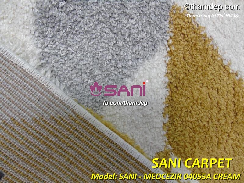 Thảm Thổ Nhĩ Kỳ SANI-Medcezir 04055A CREAM medcezir-04055a-de-cream-tham-tho-nhi-ky