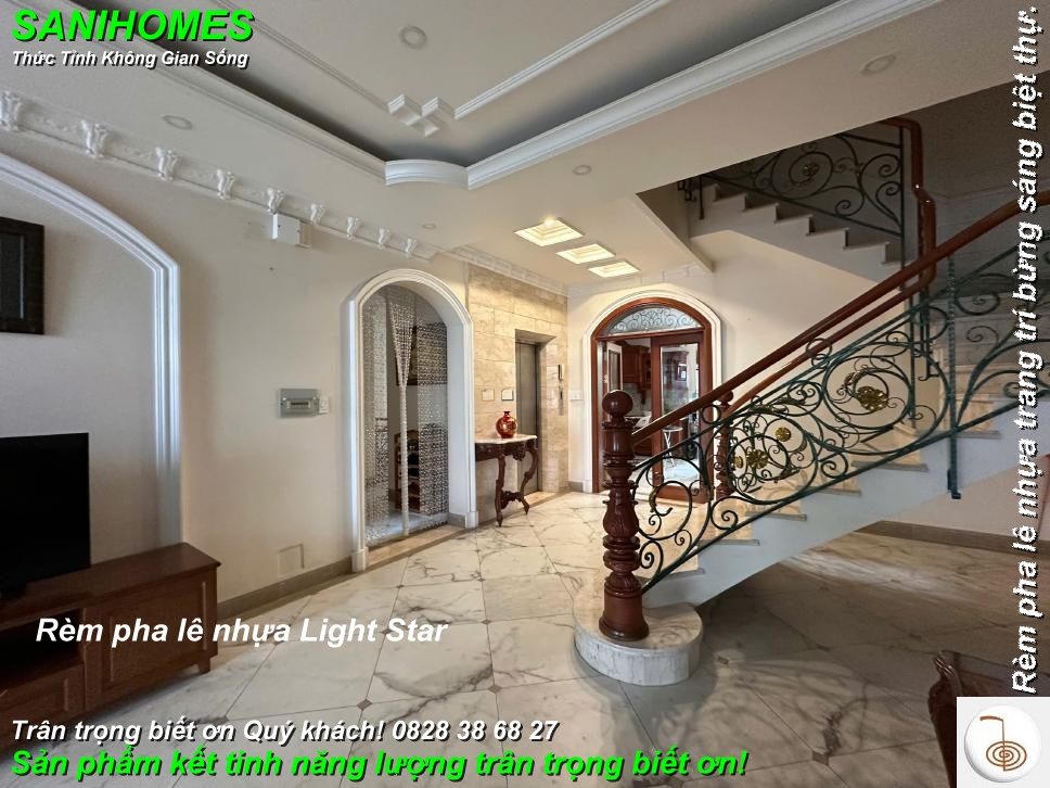 trang tri villa rem pha le nhua light star 92
