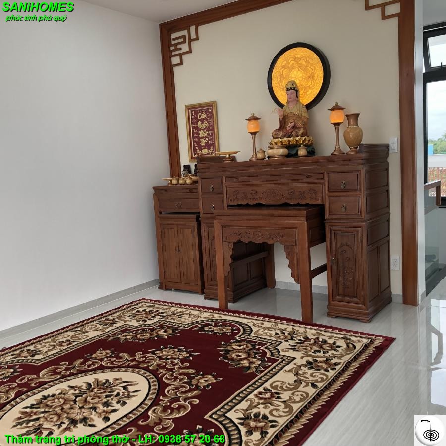 Biết ơn quý khách Bella Trần đã gửi lại hình ảnh tấm thảm tham trang tri phong tho gia dinh