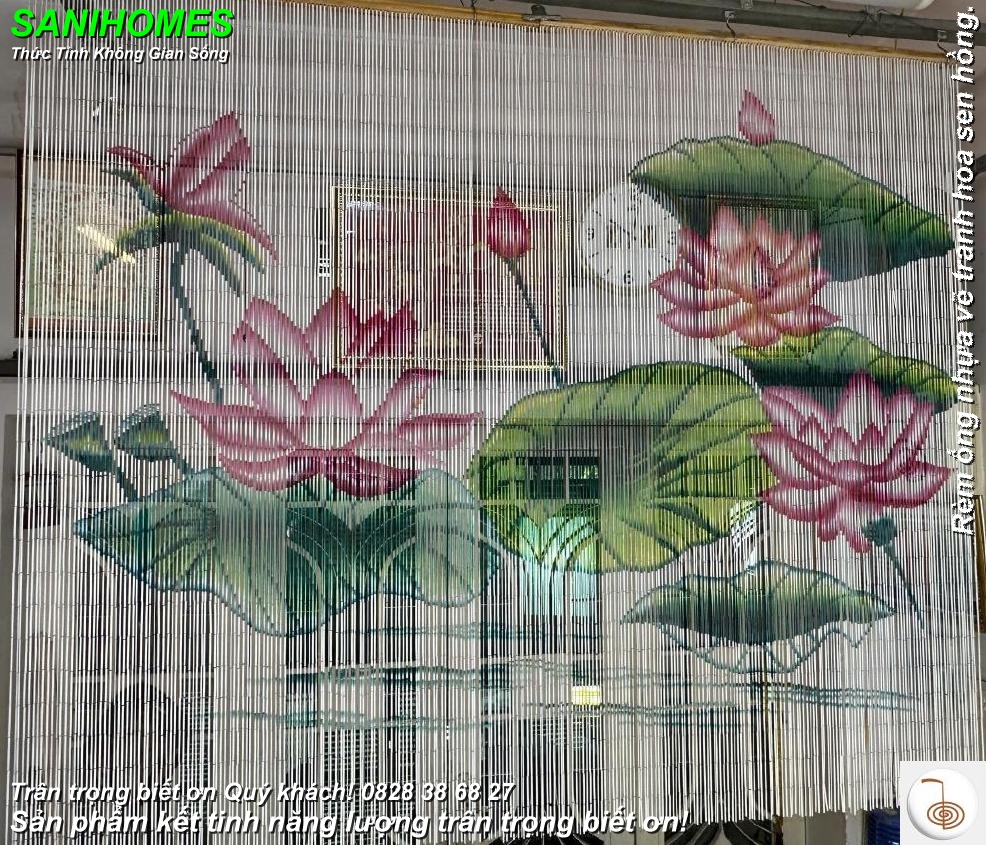 rem ong nhua ve tranh hoa hong 992